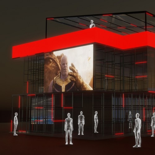 Alice Wonders - Stand Interativo e high-tech