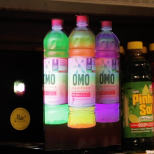 Unilever - Holografia de Gôndola OMO